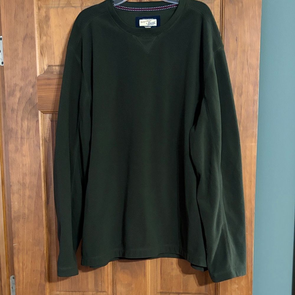 Bass Heritage Collection Deep Green Fleece Shirt